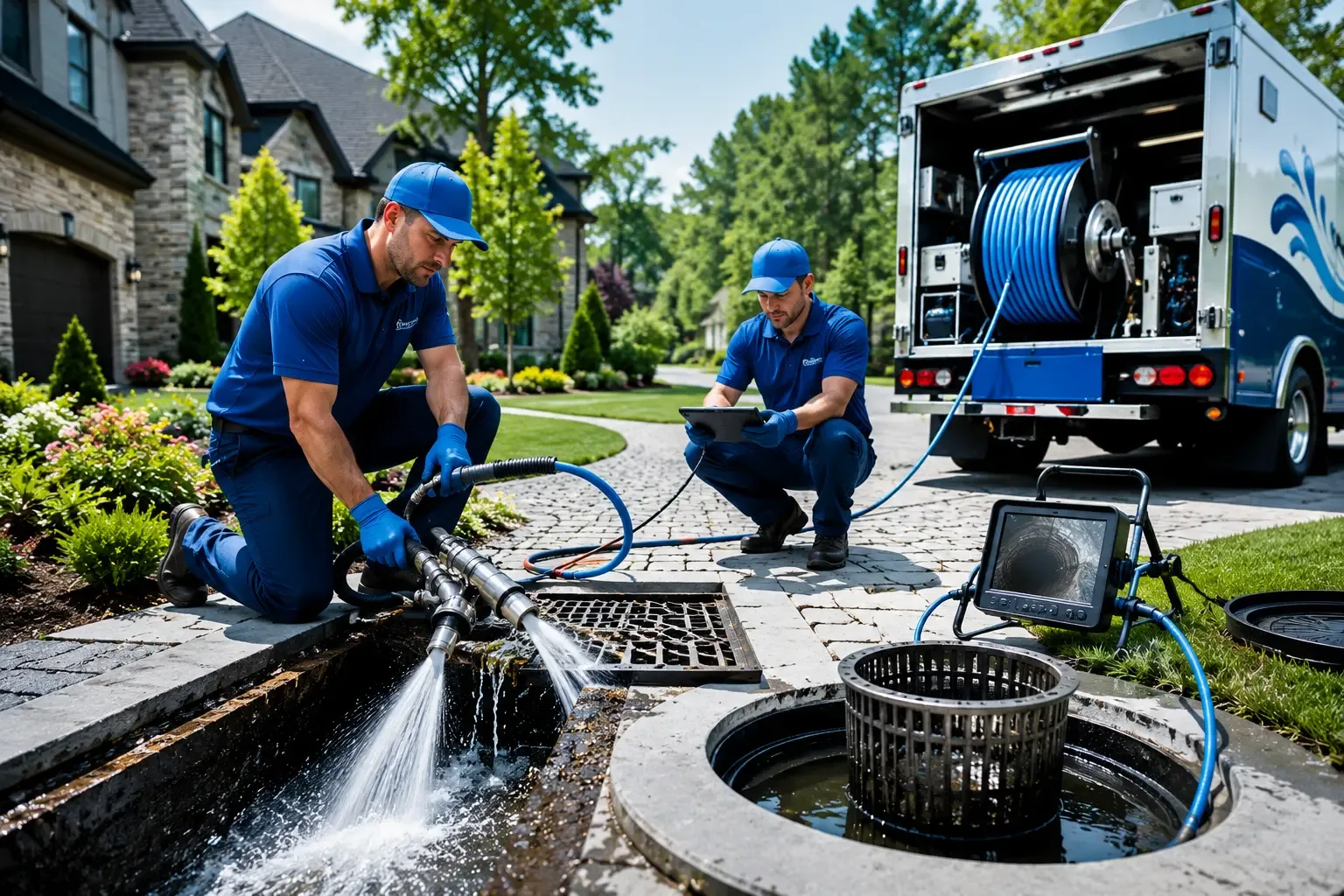 Local outdoor drain cleaning professionals in Lynn Center, IL